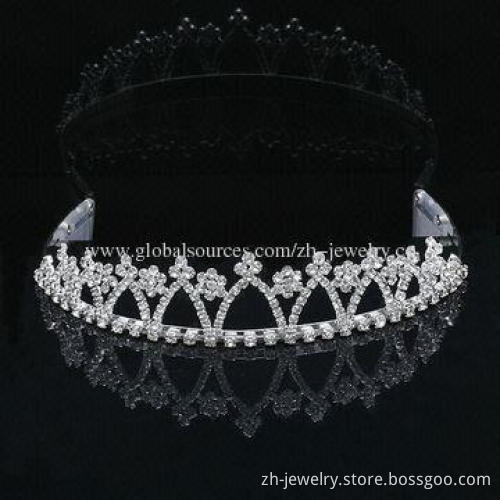 Birthday Rhinestone Crystal Tiara for Adults